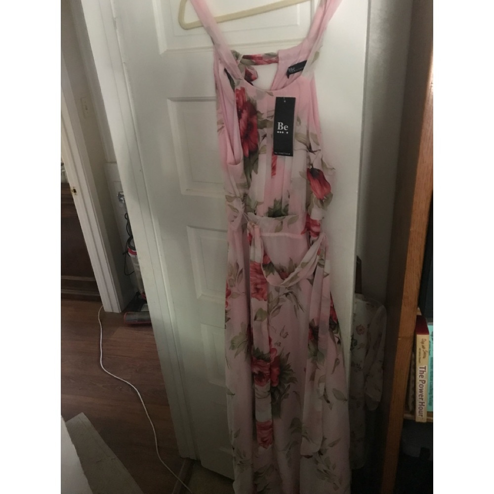 2 long maxi dresses size says 10 but really fits like a 7 (new w/tags ) - Picture 2 of 2